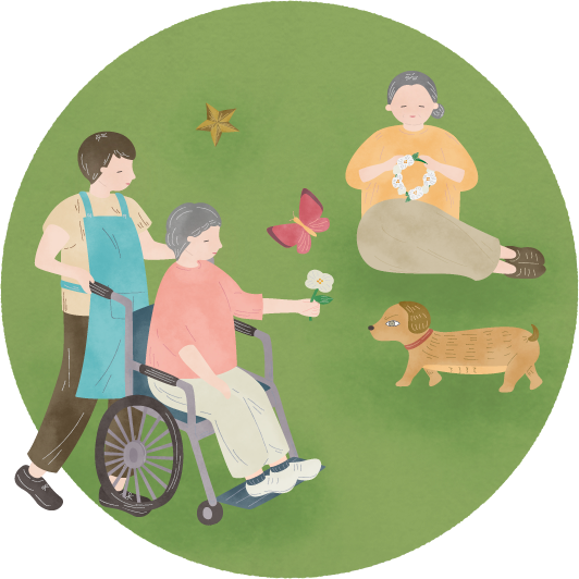 龗の杜のイラスト