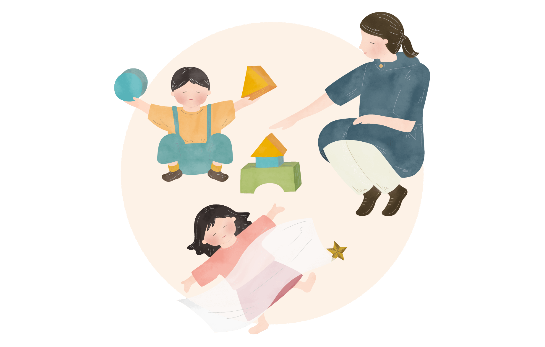 わたしだけの星を見つけようね