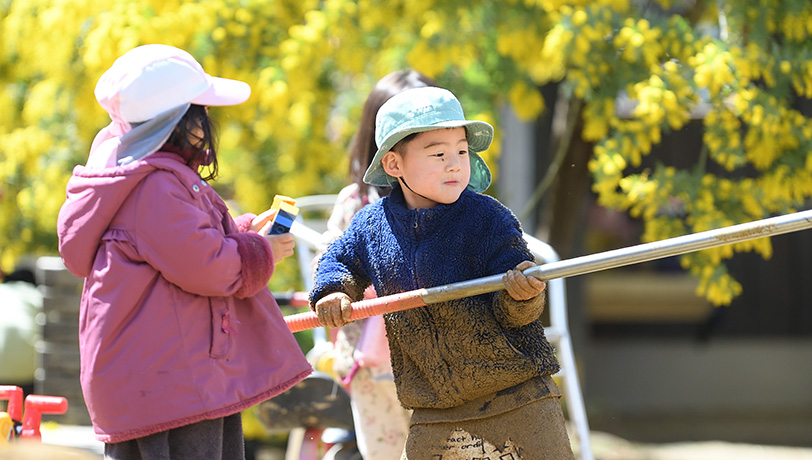 園の様子をお届けいたします